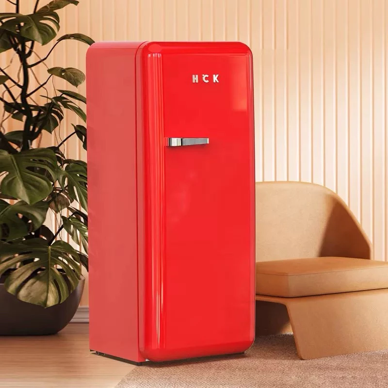 TỦ LẠNH HCK MỘT CÁNH 281L PHONG CÁCH RETRO CỔ ĐIỂN - HÀNG CHÍNH HÃNG