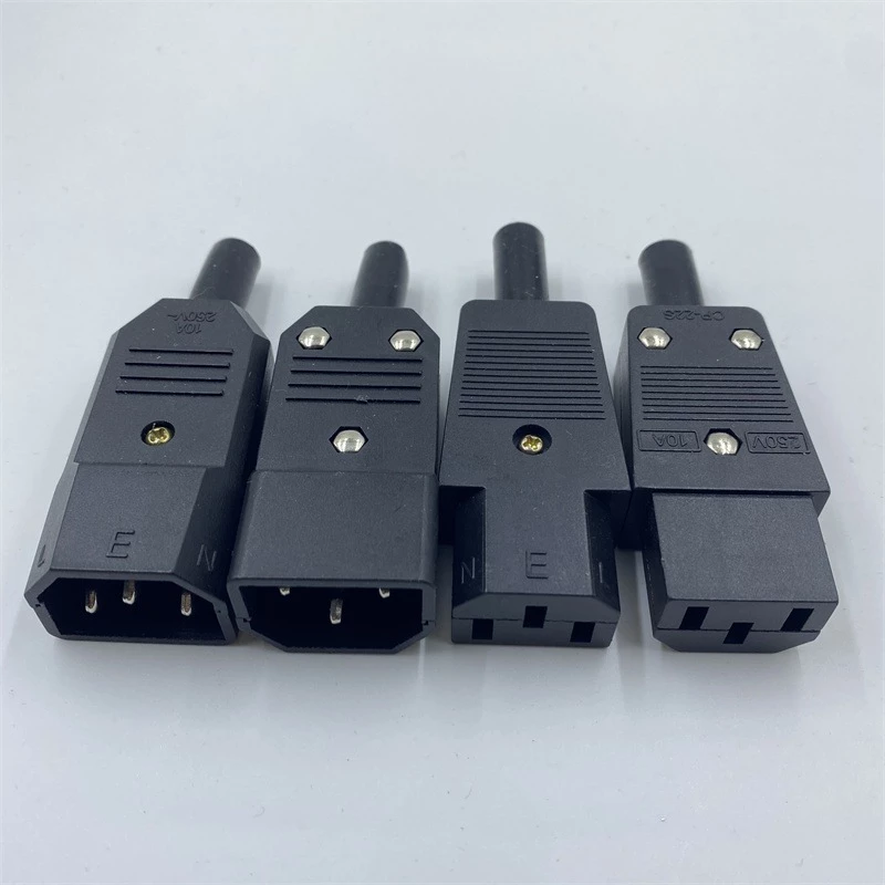 [S165] Phích Cắm Nguồn - Đầu nối C13 C14 đủ loại  (IEC320-C13 & IEC320-C14)