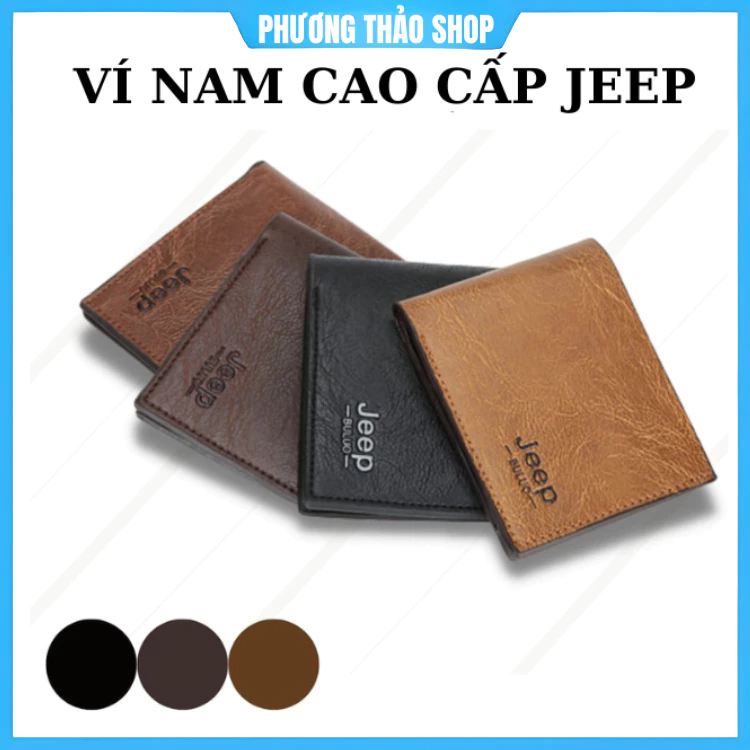 Ví nam Jeep cao cấp, nhỏ gọn sang trọng, Hàng đẹp giá rẻ