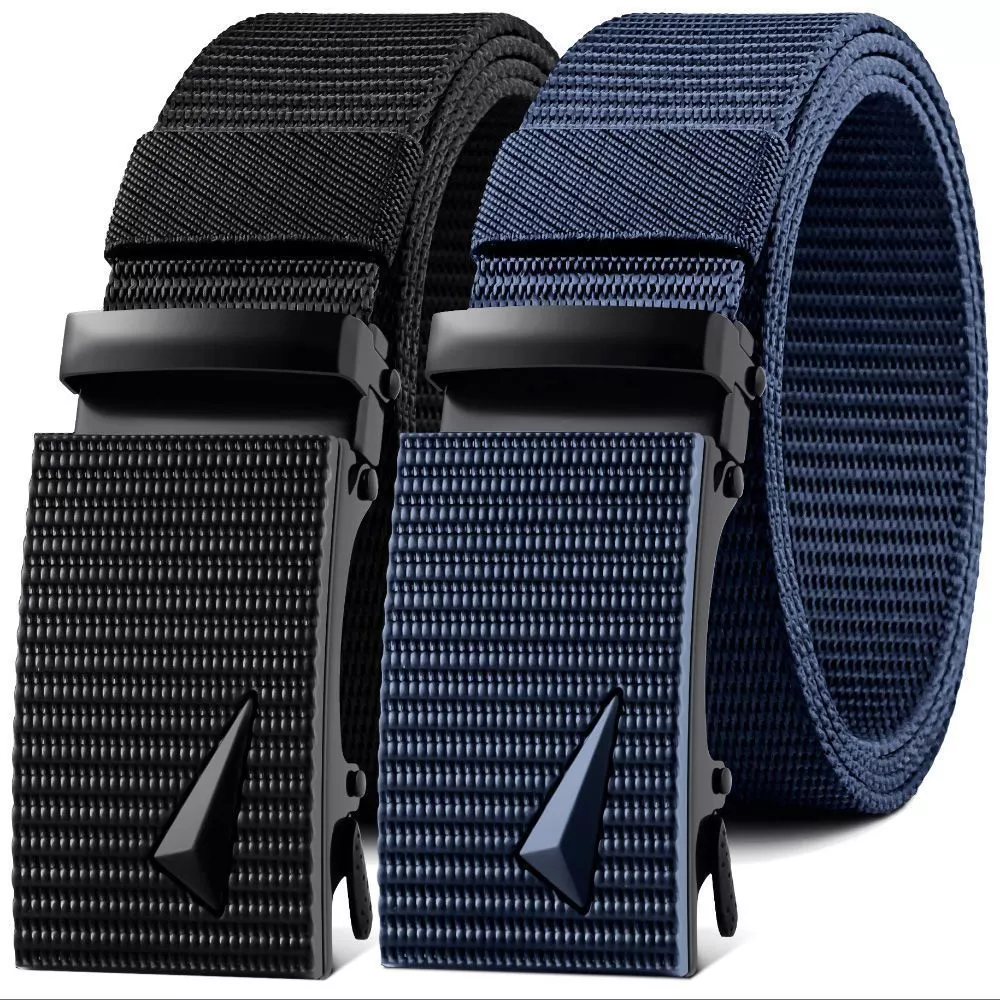 Thắt lưng nam Canvas 312 dây vãi dù siêu bền bảng 3.8cm phong cách thời trang hiện đại khóa tự động