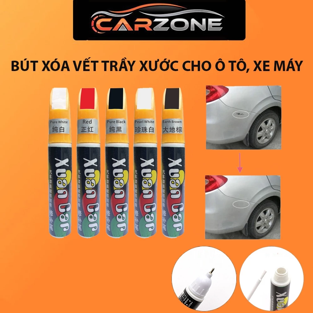 Bút xoá vết trầy xước dăm cho ô tô xe máy