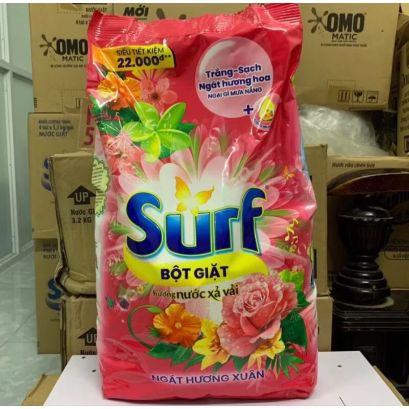 Bột giặt Surt ngát hương xuân 5.5kg