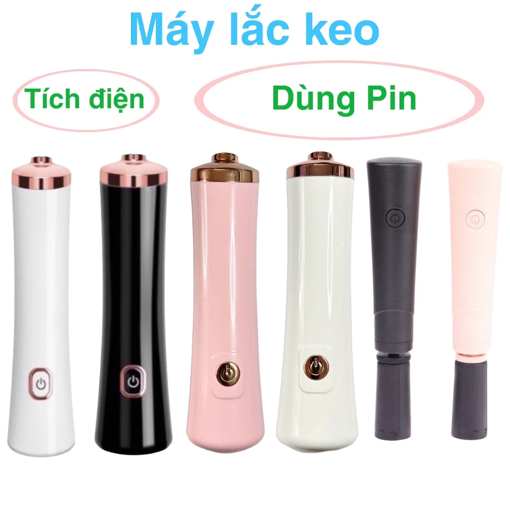 Máy lắc keo nối mi giúp keo luôn đều hoặc lắc mực phun xăm (dụng cụ nối mi)