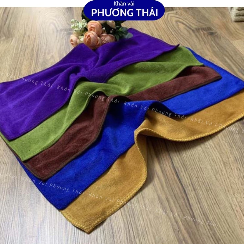 Khăn nail, khăn làm móng dày dặn, mềm mịn, thấm nước tốt KT 30.50cm