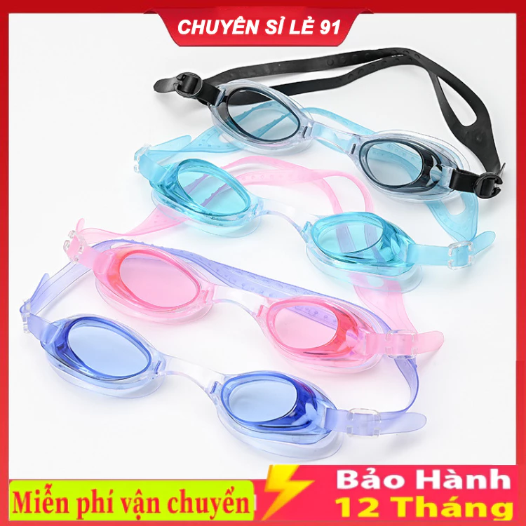 Kính bơi chống nước độ phân giải cao nhỏ mùa hè mới có nút tai có thể điều chỉnh mũi