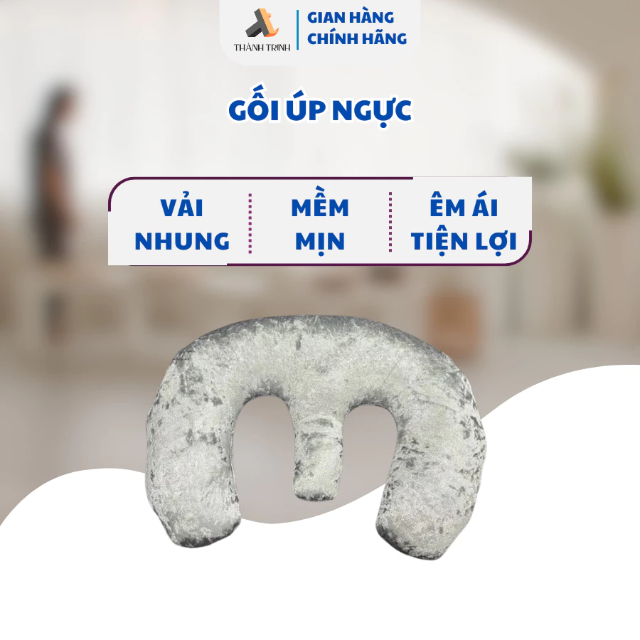 Gối úp ngực spa, gối nhung massage gối nhung thư giãn khi đi spa, thẩm mỹ viện - THÀNH TRINH