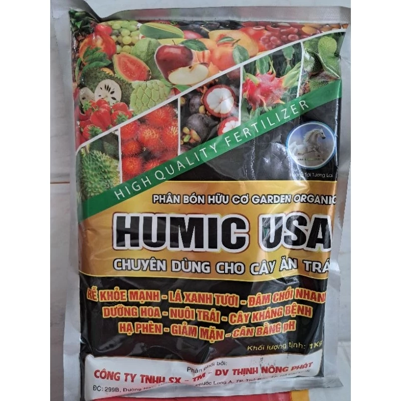 Phân Bón Humic USA kích rễ lớn trái gói 1kg JVA NongNghiepVietNhat