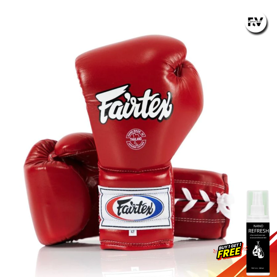Găng Boxing Pro Training Fairtex BGL7 Mexico Style – Đỏ