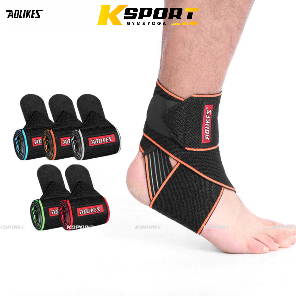 Bảo Vệ Cổ Chân, Đai Quấn Bảo Vệ Mắt cá Chân , Băng Quấn Cổ Chân Aolikes 1527