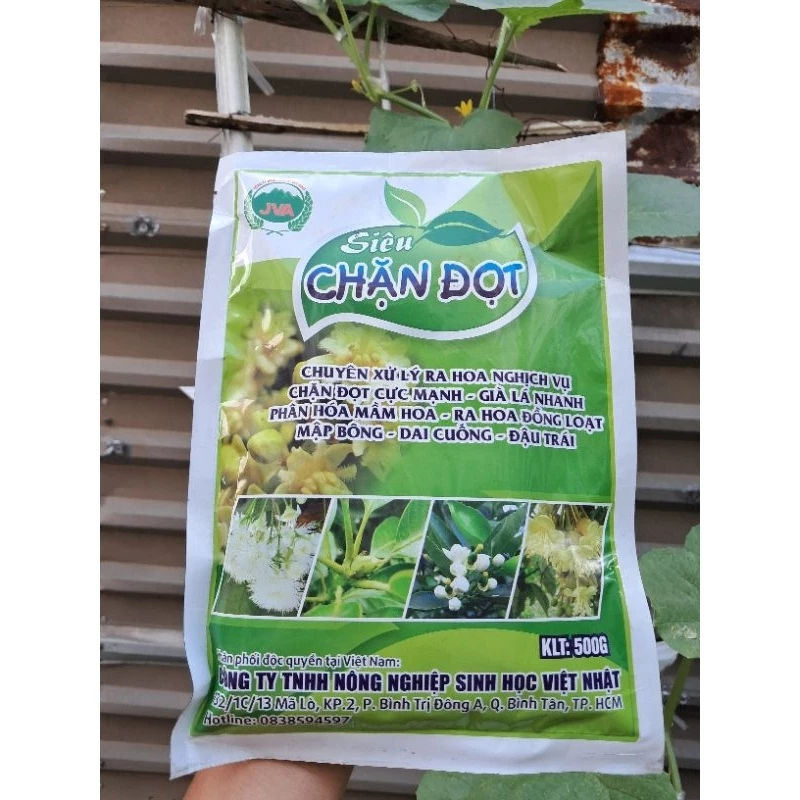 Phân bón chặn đọt hàng nhập Đức 500gr pha 500 lít nước
