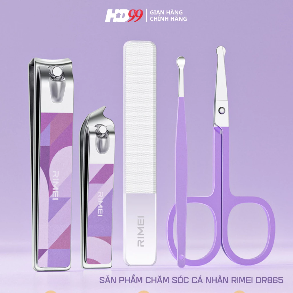 Dụng cụ chăm sóc cá nhân RIMEI DR865, Set 5 sản phẩm chăm sóc cá nhân tiện lợi