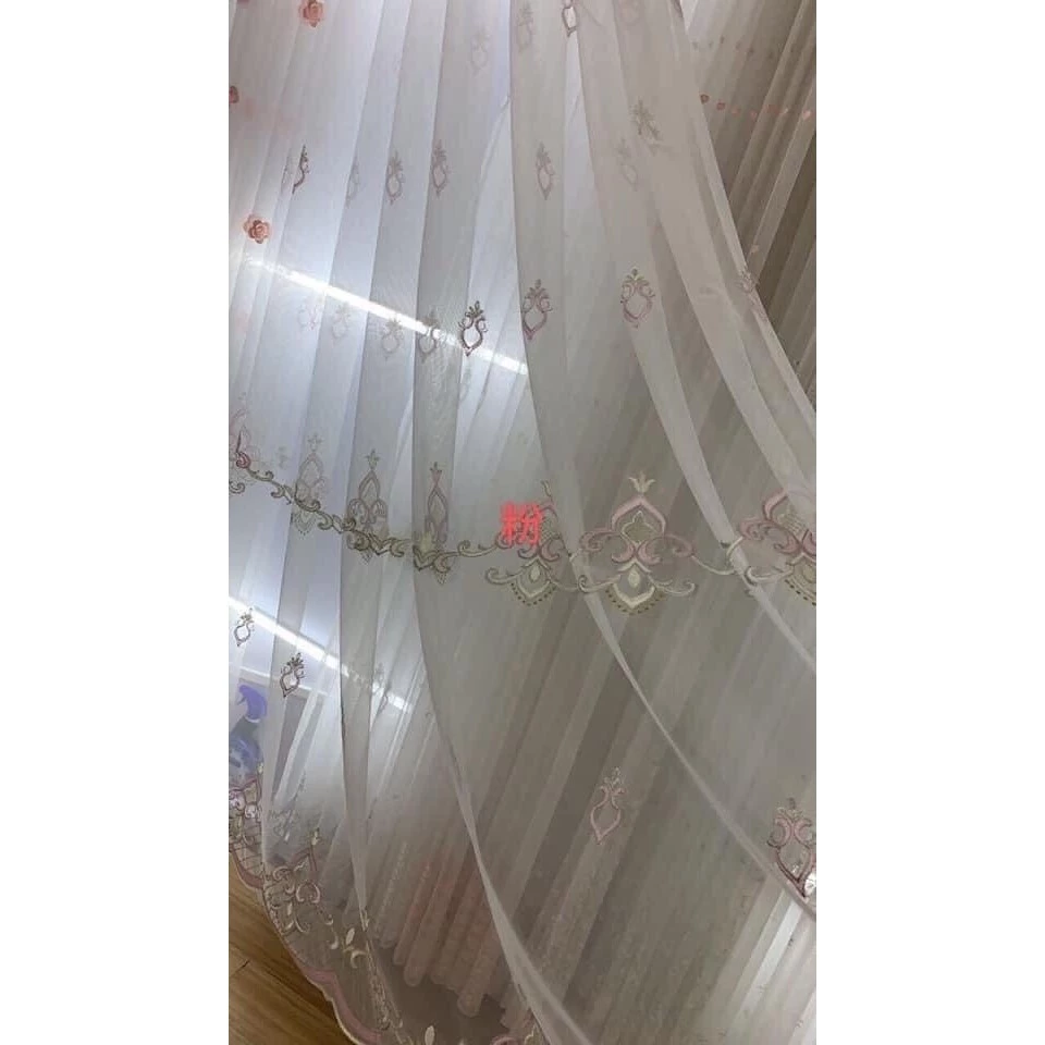 rèm VẢI voan xinh mẫu mới rộng 3m cao 2m70 đủ kích cỡ