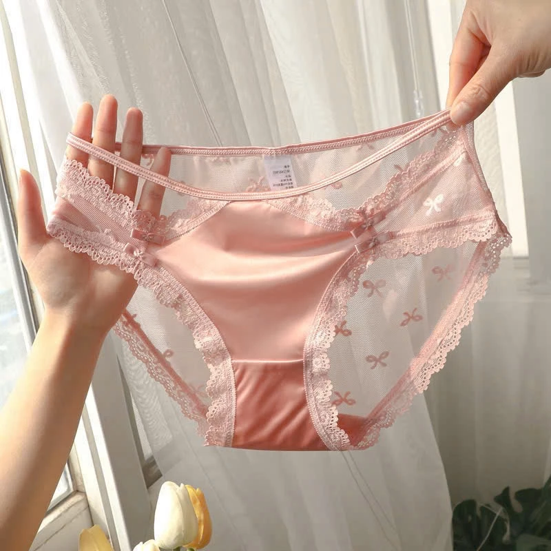 548_Combo 5 quần lót Nữ su ren cao cấp, mềm, mát, sexy