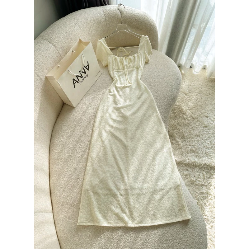 Đầm Ôm Body Ren Hoa Dáng Dài Anna - Lora Dress