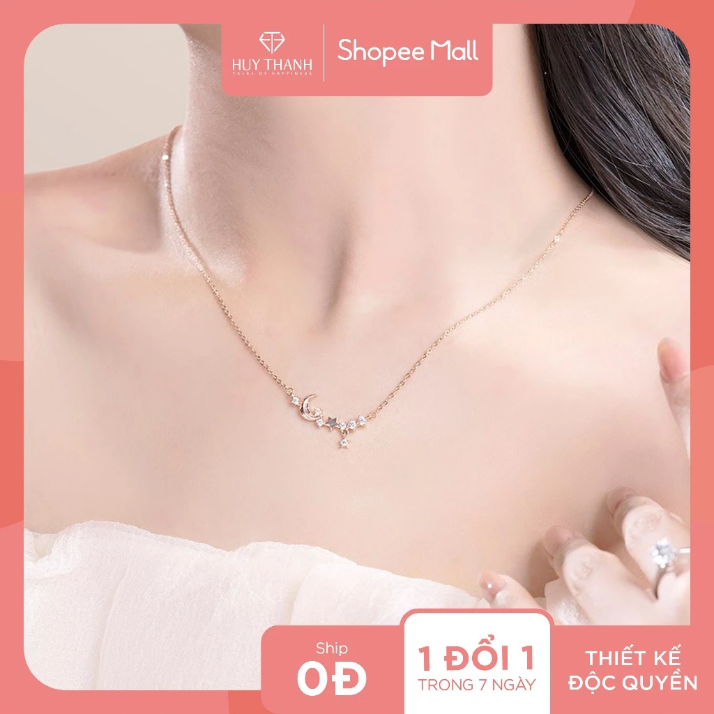 Dây Chuyền Vàng Tây 14k DCPTB312 Huy Thanh Jewelry