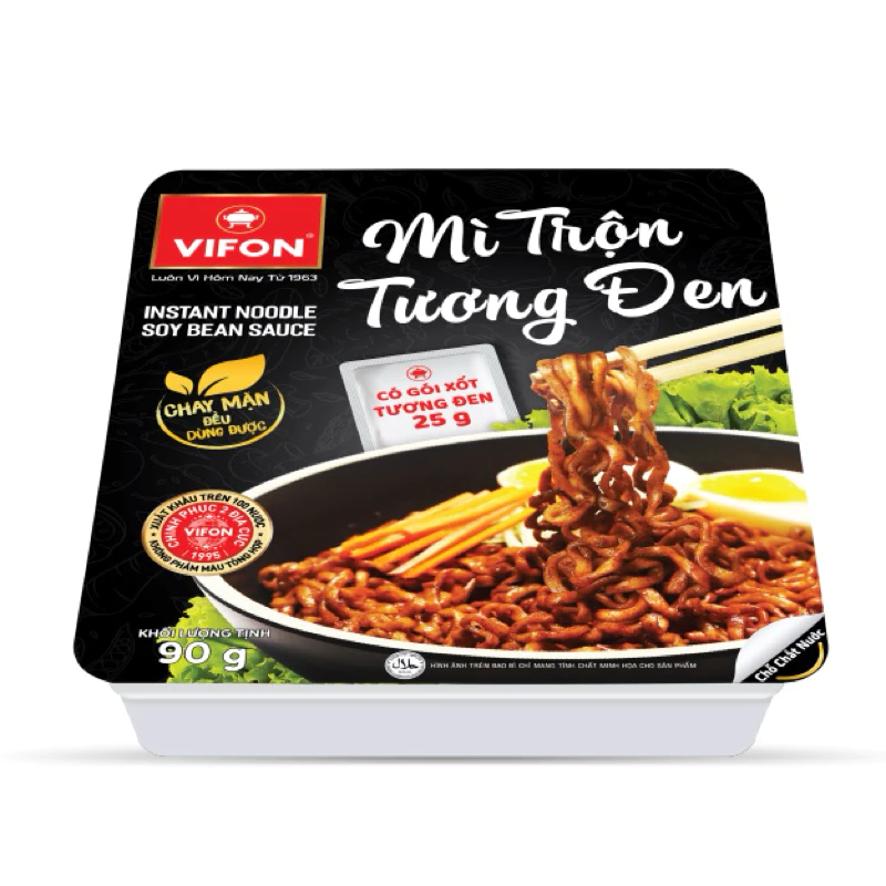 Mì Trộn Tương Đen Vifon Khay 90g - VF81