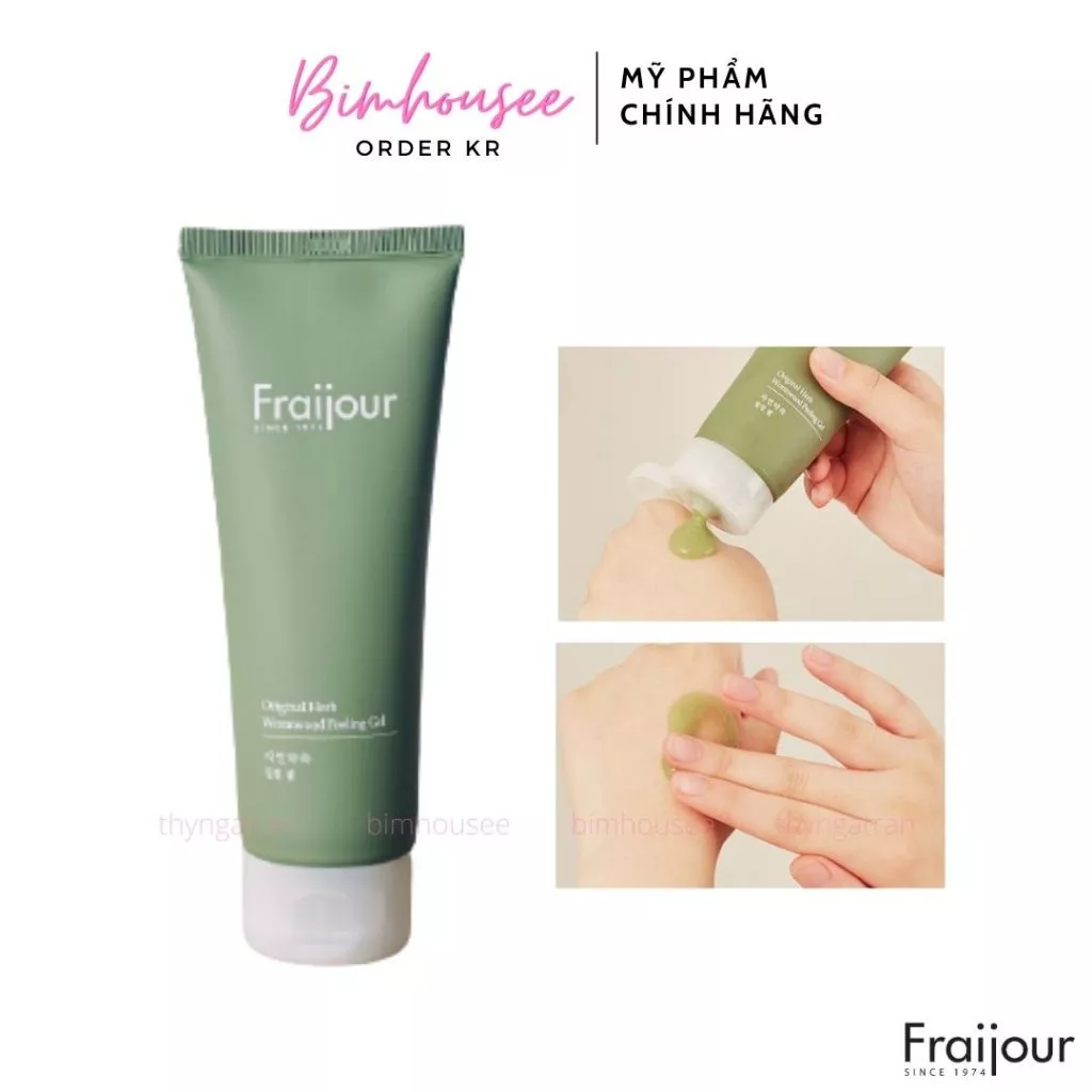 Tẩy tế bào chết thảo mộc FRAIJOUR ORIGINAL HERB WORRMWOOD PEELING GEL