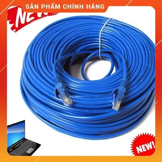 Dây Mạng Cat6 Bấm Sẵn 2 Đầu 10m 15m 20m 25m 30m 35m 40m 45m 50m loại tốt