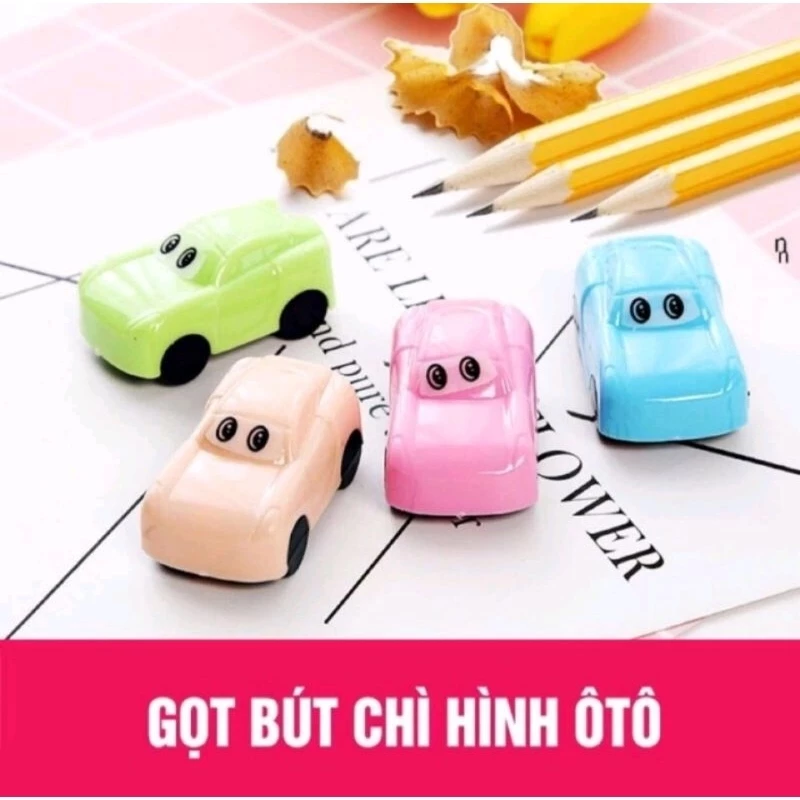 🚘✏💠  Combo💝 4 GỌT BÚT CHÌ HÌNH Ô TÔ 🚗🌴