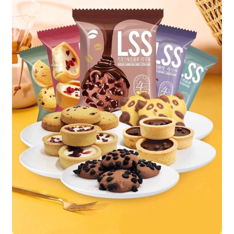 (giá sỉ) 1thùng 6kg bánh quy sữa socola lss