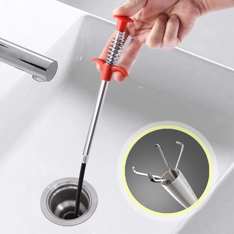 Dụng Cụ Kẹp Gắp Rác Bồn Cầu, Bồn Rửa Chén