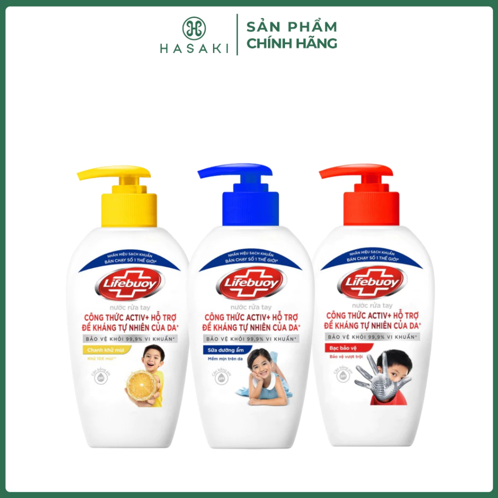 [DAILY] Nước Rửa Tay Lifebuoy 180g Hasaki Sản Phẩm Chính Hãng