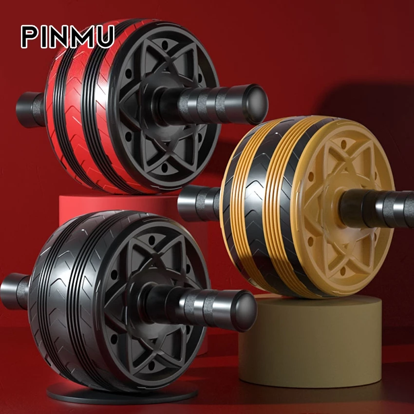Con Lăn Trợ Lực PINMU- Con Lăn Tập Bụng - Có chỗ để tay tiện dụng, chất liệu cao cấp