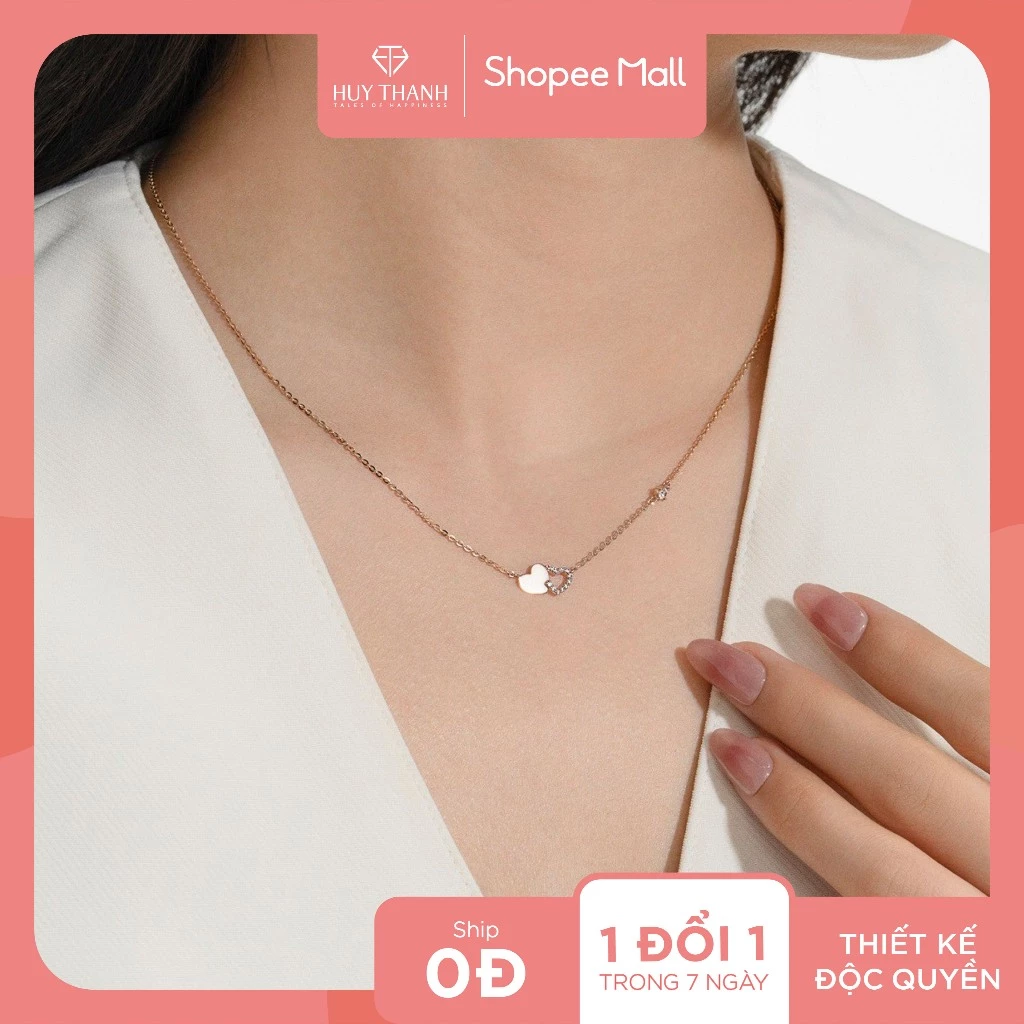 Dây Chuyền Vàng Tây 10k DCPTB258 Huy Thanh Jewelry