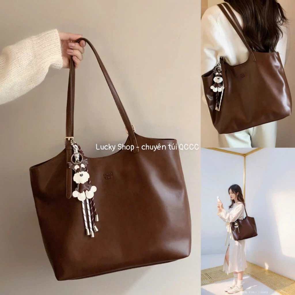 Túi tote Túi đeo vai công sở size 38 đi học đi làm thanh lịch chất da mềm siêu đẹp K0632#