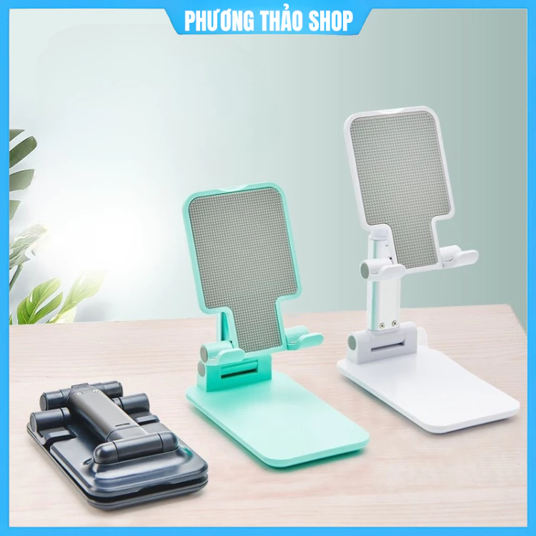 Giá đỡ điện thoại, đỡ máy tính bản, ipad xem phim, làm việc cực dễ - giá đỡ gấp gọn để bàn, hàng cao cấp loại 1