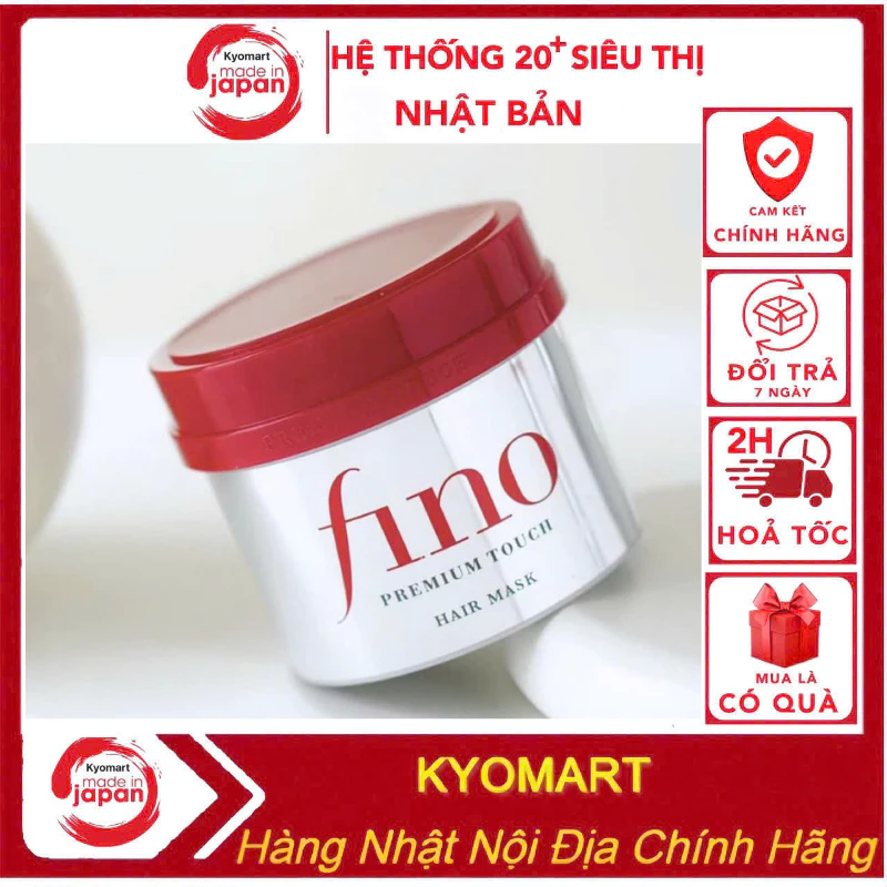 KEM Ủ TÓC FINO SHISEIDO NHẬT BẢN 230g