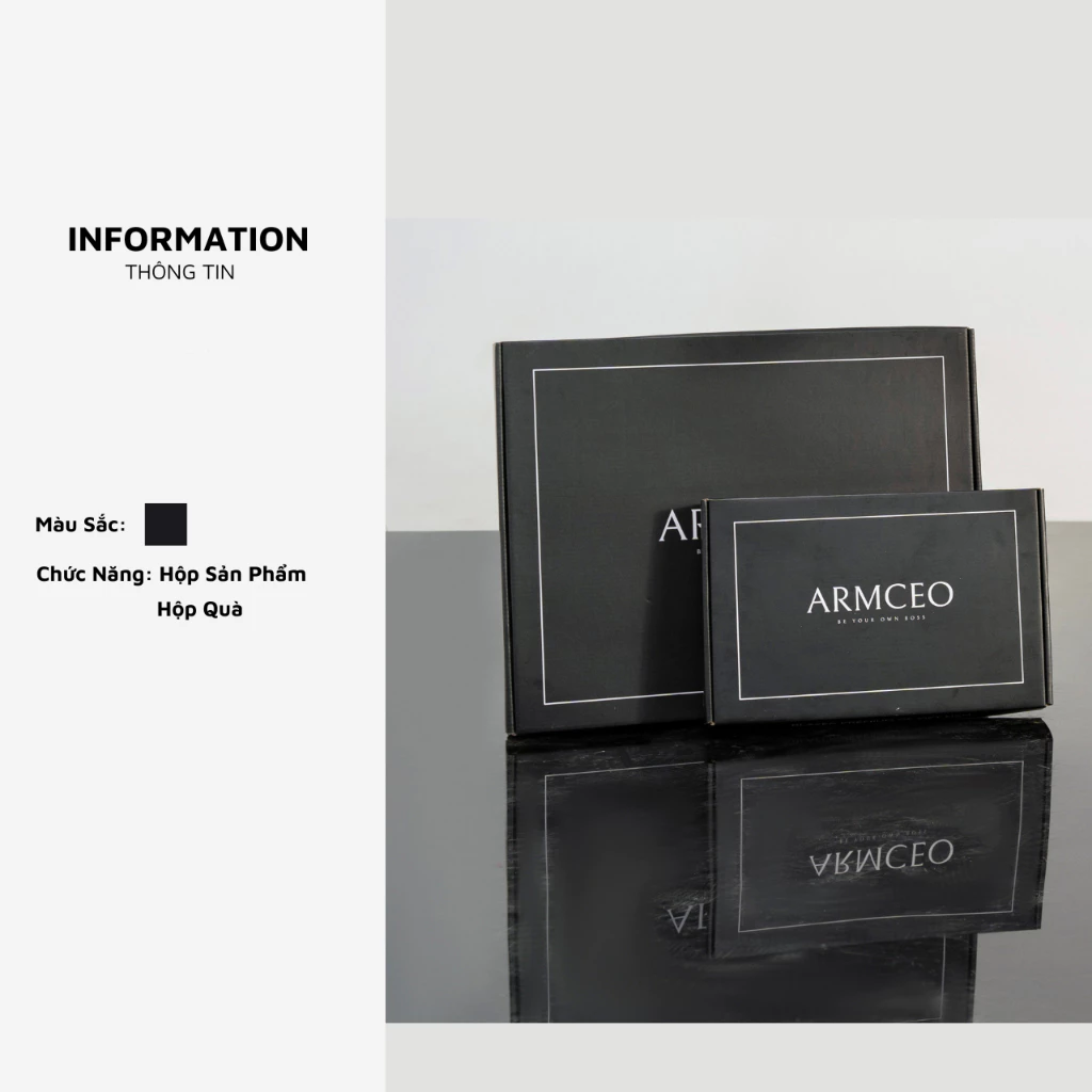 Quà tặng Hộp đựng sản phẩm Thương Hiệu ARMCEO