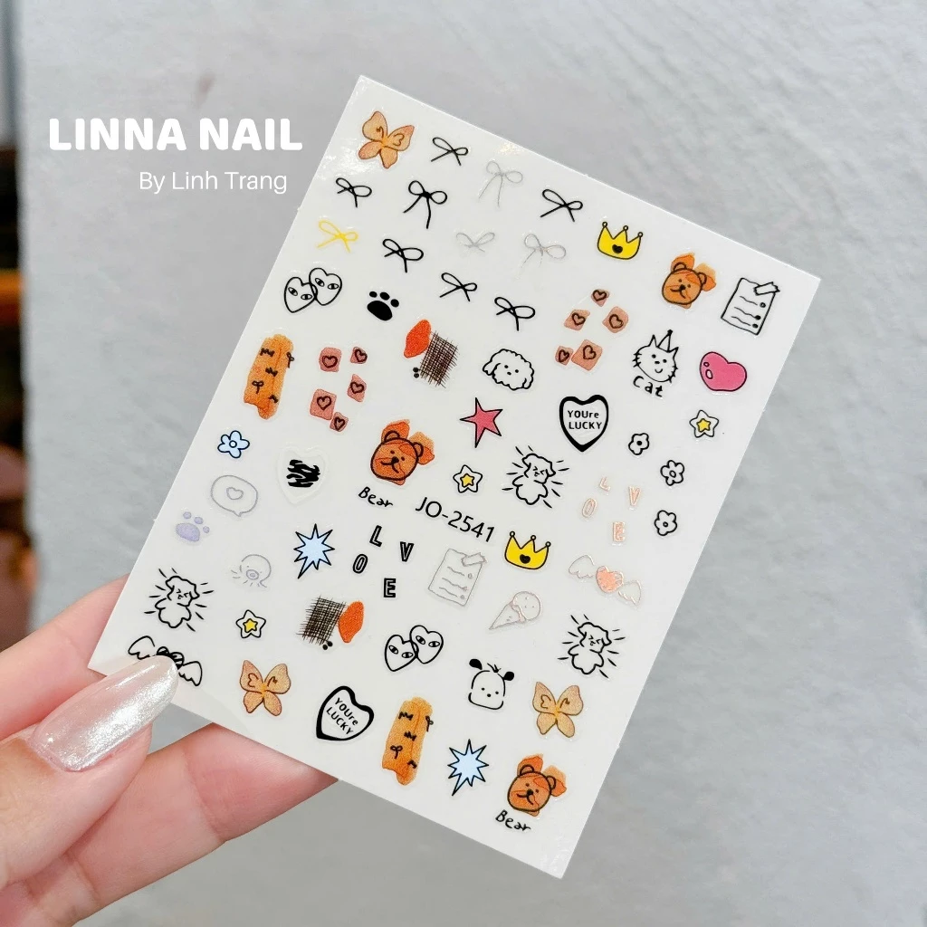 Sticker Dán Móng Cute Cực Xinh