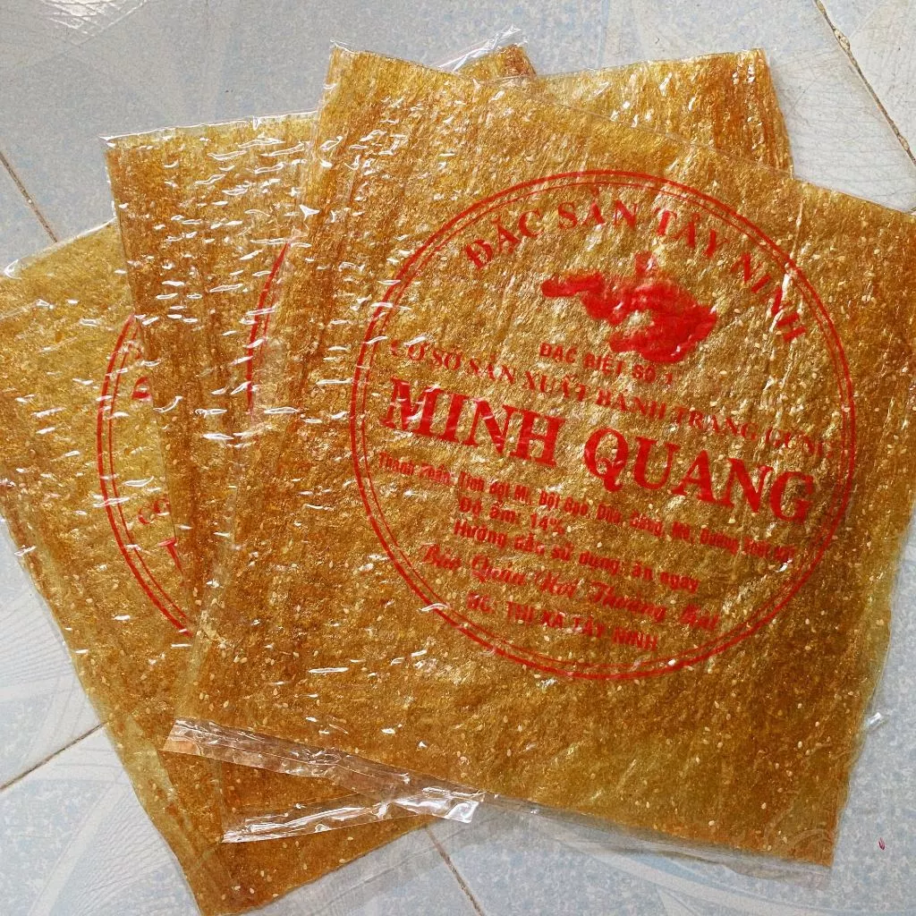 Bánh Tráng Dẻo Gừng Minh Quang