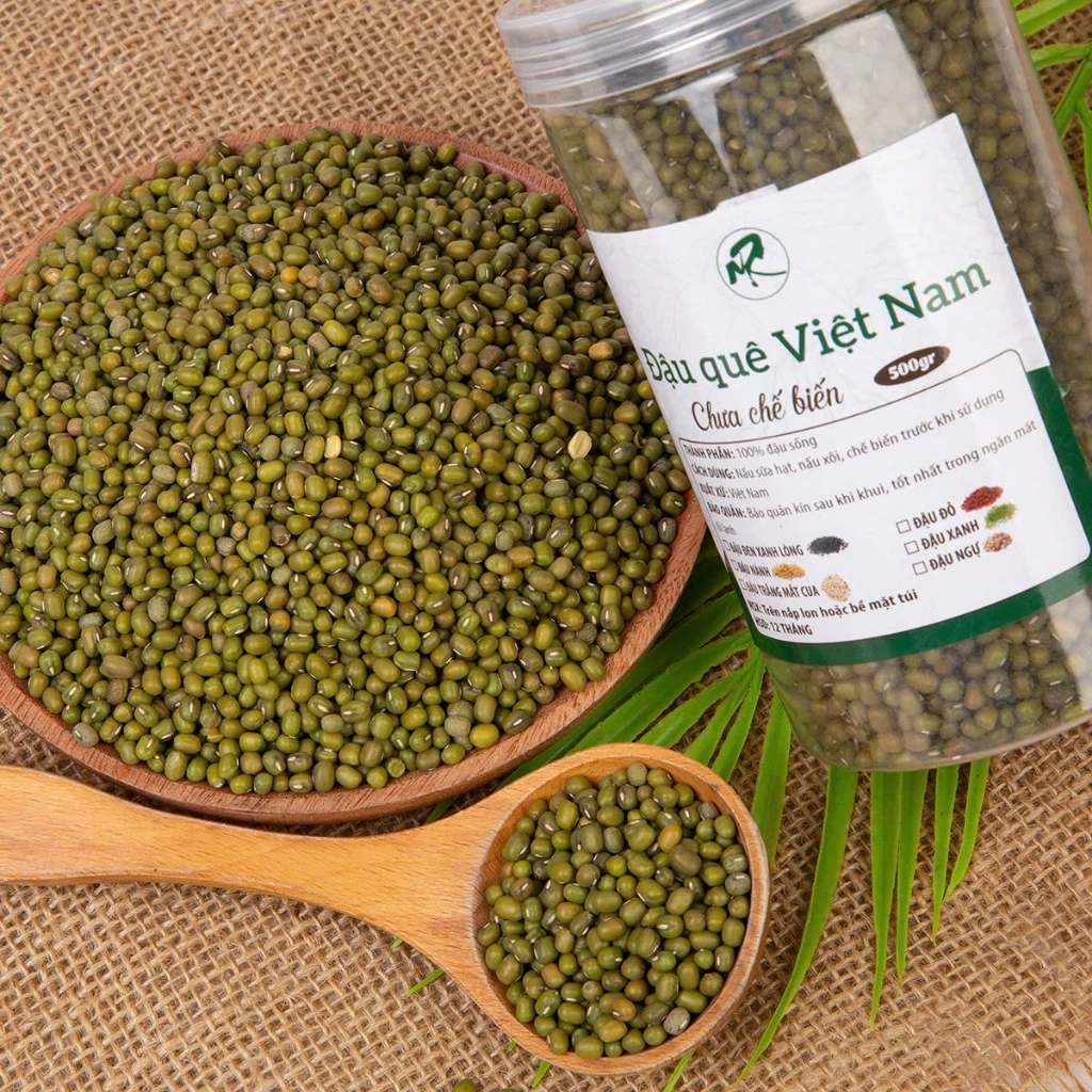 ĐẬU XANH HẠT NHỎ SHOP MẸ RÔ HẠT CHƯA SẤY