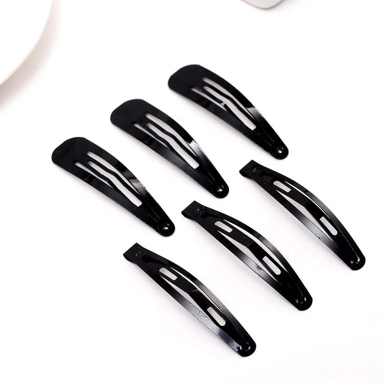 KẸP TÓC BẤM MÀU ĐEN 2 KIỂU GIÁ RẺ MS A1 EUNIO