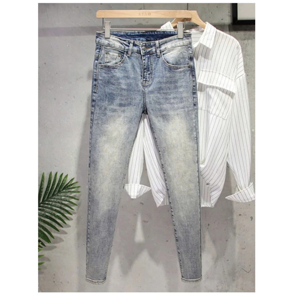 QUẦN JEANS NAM DÀI WASH LOANG DƠ BẠC MÀU CHẤT BÒ JEAN CO GIÃN DÀY MỀM MẶC MÁT CAO CẤP 7744 QJN