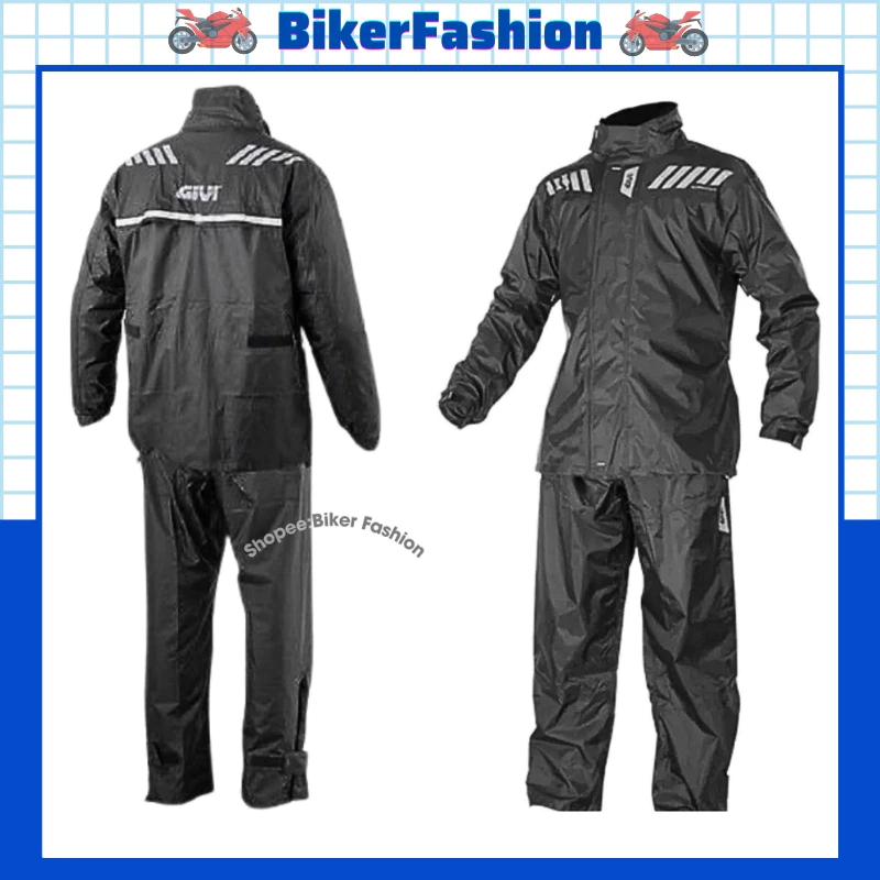 Áo Mưa Bộ GiVi RRS04 Cao Cấp Chính Hãng