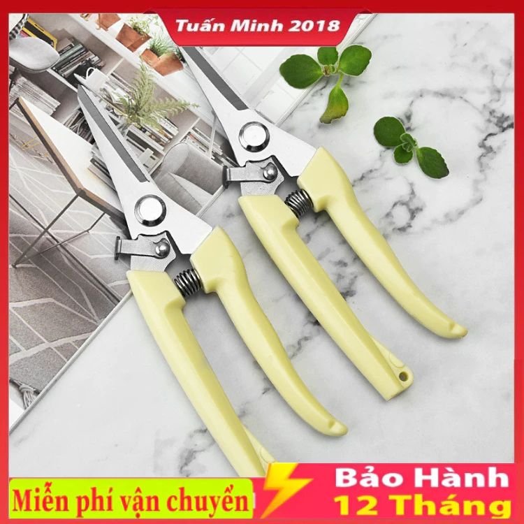 Kéo Cắt Cành Cắt Tỉa Cây Cảnh Thép Không Rỉ