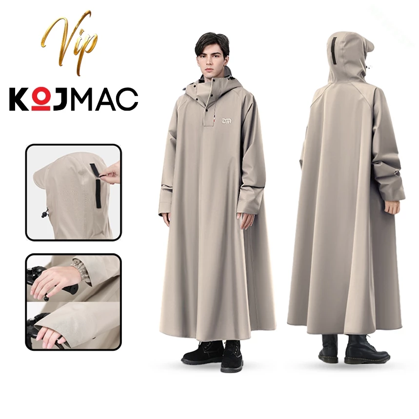 Áo Mưa Choàng 1 Người Cao Cấp Đi Xe Máy Có Mũ Điều Chỉnh ( Áo Mưa Ích Kỷ Thời Trang Chống Thấm Nước )