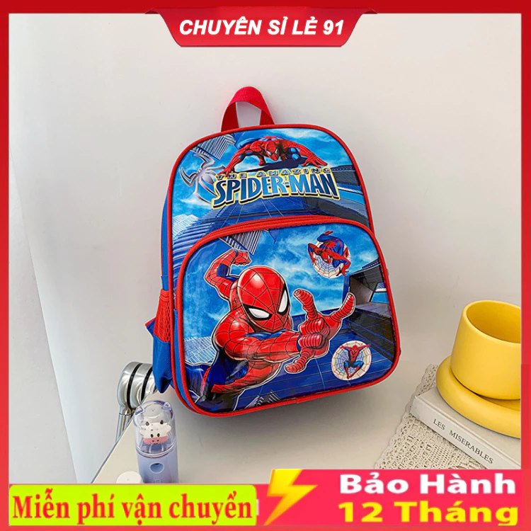 Balo cho bé trai bé gái đi học mẫu giáo mầm non hình 3D siêu nhẹ đáng yêu