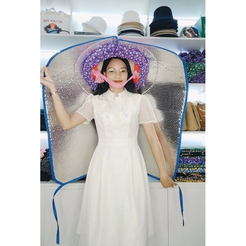 (Xưởng SX tuyển sỉ) miếng cách nhiệt chống nắng, che mưa, bảo vệ nón lá ( SP không bao gồm nón lá)