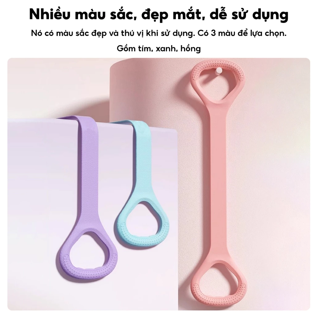 BG Dây Kéo Tập Gym Dây Đàn Hồi Tập Tay Vai Dây Kháng Lực Tập Gym Dành Cho Nam Nữ