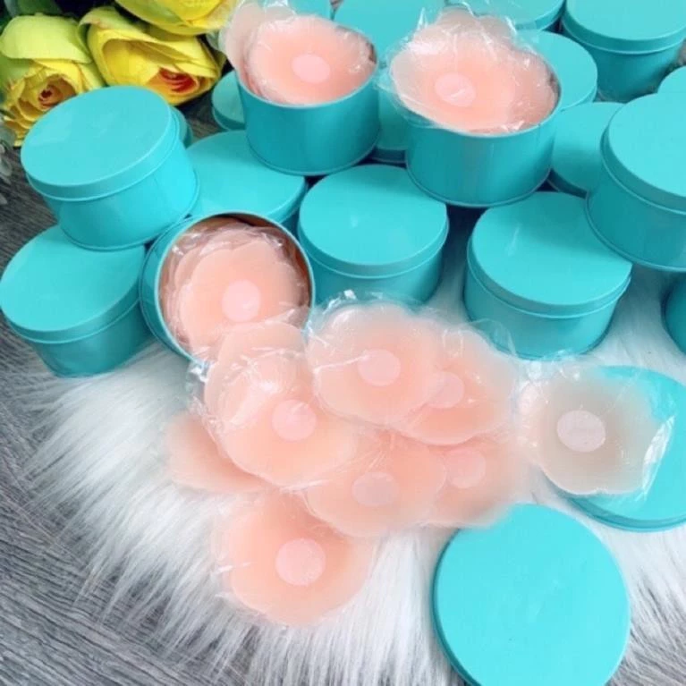 Miếng Dán Ngực Silicon ( Hộp 10 ) Miếng Dùng Nhiều Lần -VH299