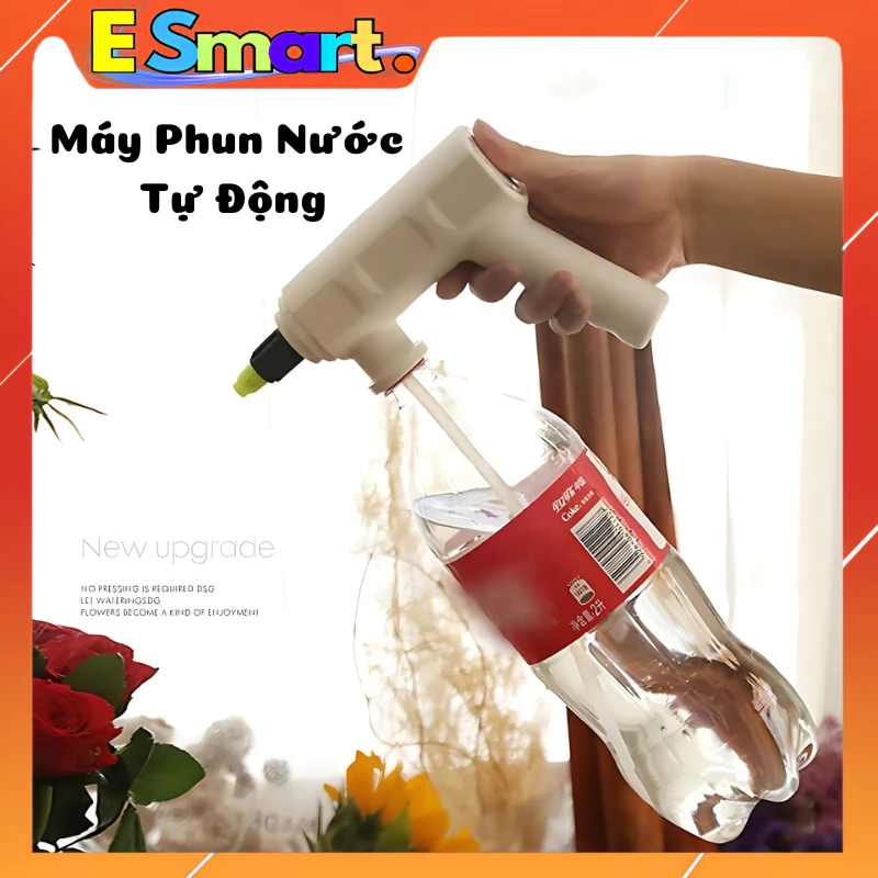 Bình Phun Nước Tưới Cây Chạy Bằng Điện Cầm Tay Lắp Vừa Chai Nước Ngọt Đường Kính Miệng 21mm Tiện Lợi