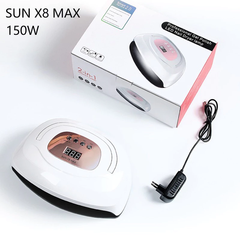Máy hơ gel sun X8 150w 57 bóng hàng chuẩn công ty