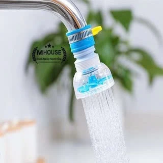 Vòi lọc nước điều chỉnh dễ dàng khi sử dụng xoay 360 độ