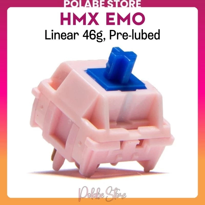 Switch HMX Emo linear switch công tắc bàn phím cơ Polabe Store