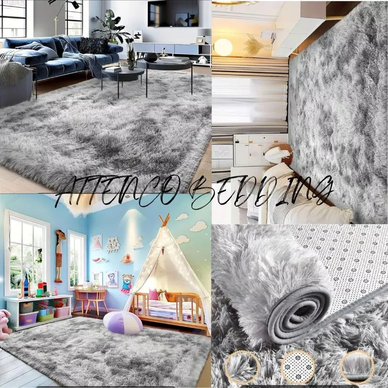 Thảm lông loang - thảm trải chân giường siêu mịn khổ M6X2M , 1mx1m6 , 80cmx2m , 50x1m6 nhập khẩu loại 1