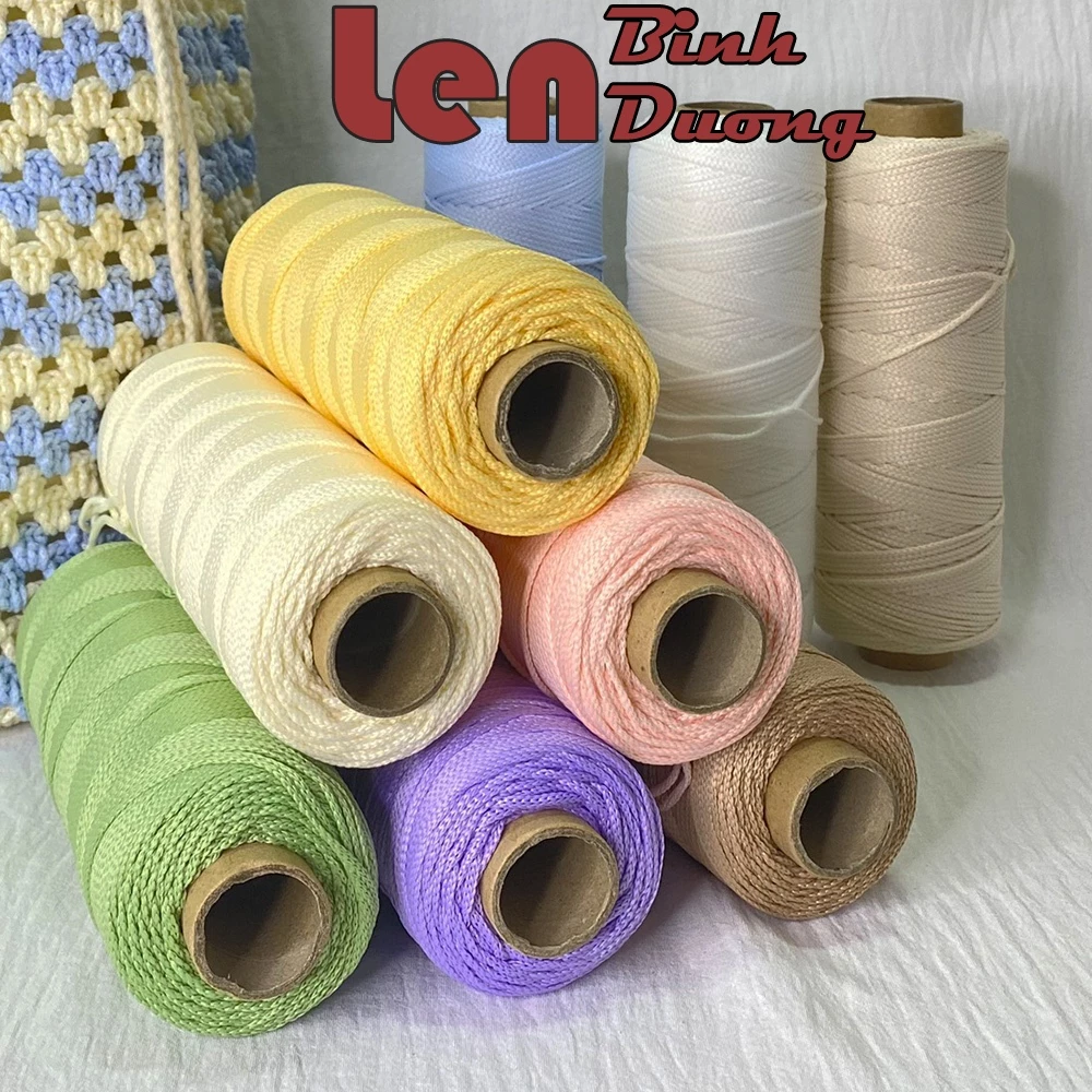 Sợi Dệt Trơn Craftyarn Dùng Làm Túi, Nón